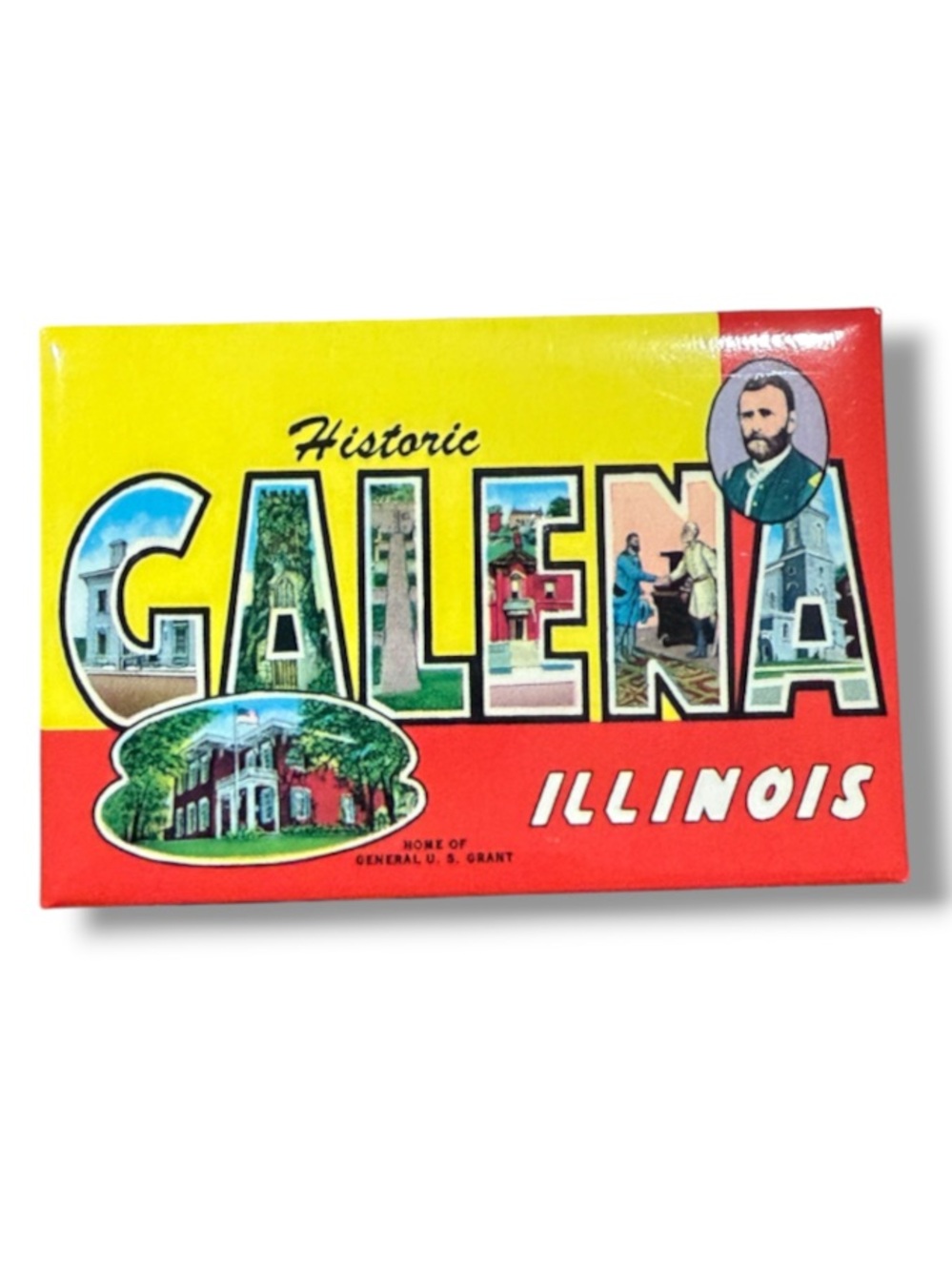 Galena Illinois Souvenir Magnet Ulysses S. Grant